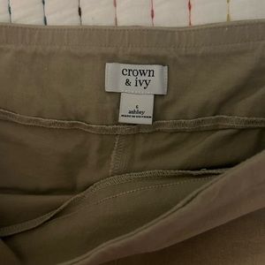 Crown & Ivy Khaki Pants